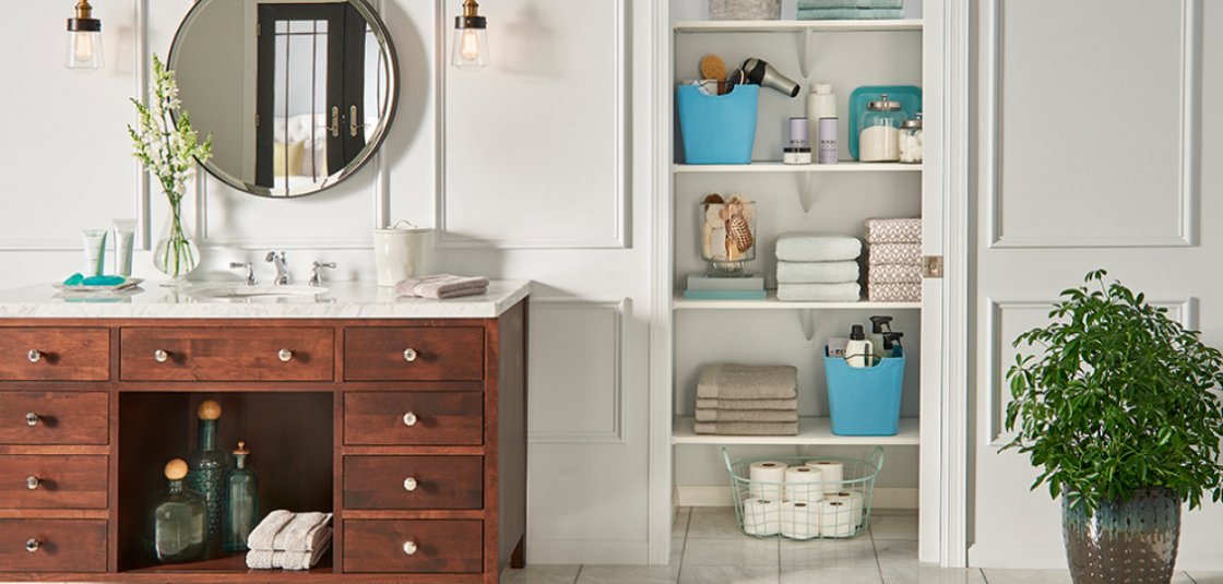 Wood Closet Shelving