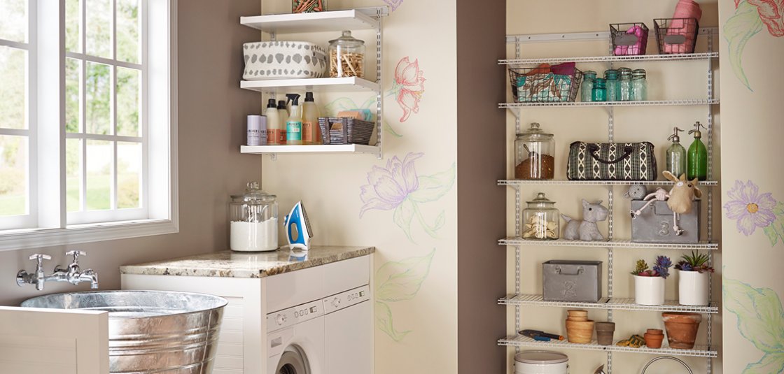 ClosetMaid Laundry Room Wire Shelving