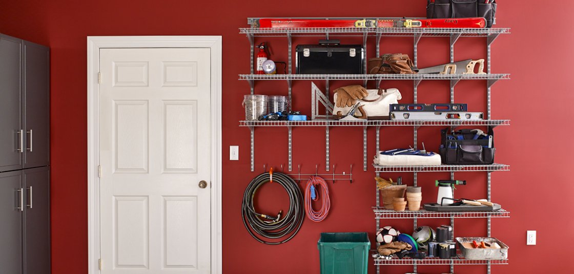 Garage Storage System Wire Shelving