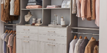 Closet Organizer with Drawers