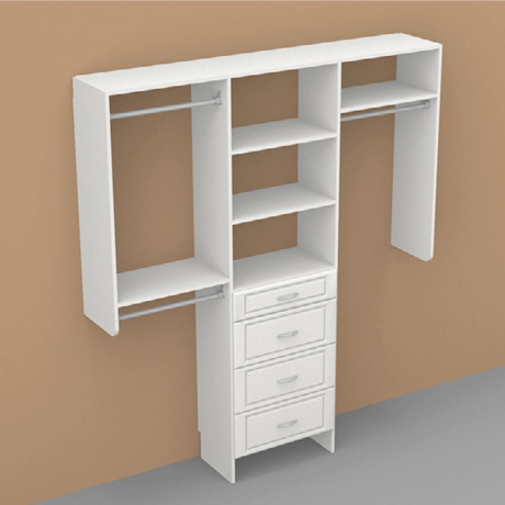 Wood Closet Drawer Units